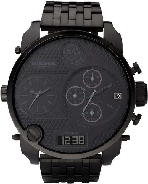 *Brand New**Diesel Mens Badass Blackout 57MM Face!!!*R4299*