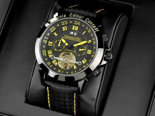 *ONLY 1 AVAILABLE*RARE WATCH**Calvaneo 1583 Astonia Colour Concept Yellow**