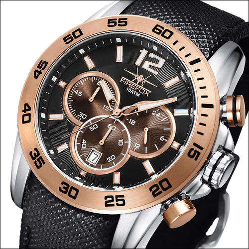 FIRST 1 IN SA**Firefox Falcon Rosegold Chrono 10ATM and 50mm FACE!!**AWESOME WATCH**
