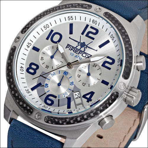 **Firefox Skydiver Chrono Carbon 10ATM!!**AWESOME WATCH**R4899**