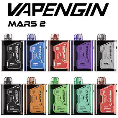 5 x Disposable Vape POD Device Vapes 20000 Puff Vapengin Mars 2  Choose flavour at checkout