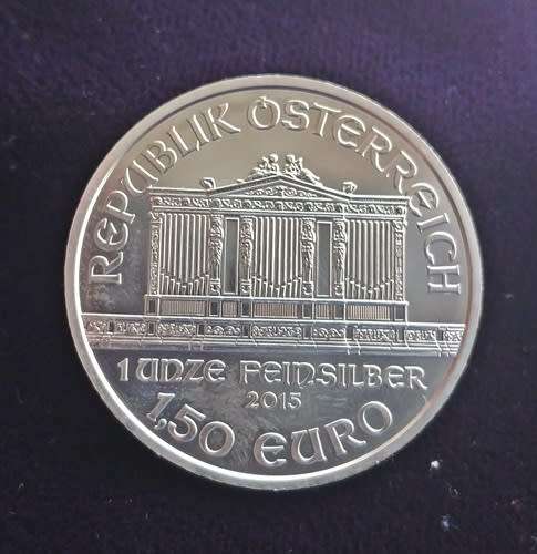## 1 Oz AG 999 2015 Austrian 1.50 Euro ##