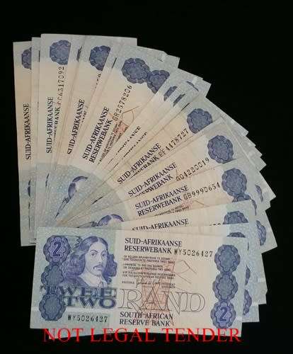 ## Collection of 20 x Various R2 Notes ** Bid per Note for the LOT ##