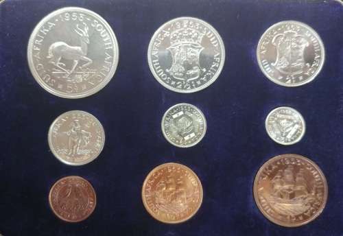 ## 1953 South Africa Proof Set in Box  ##