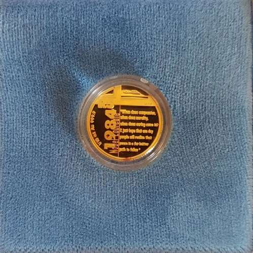 ## Proof 2006 Desmond Tutu Protea Gold R5 1/10 Oz in SAM Box with COA ##