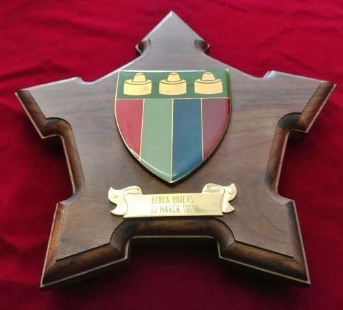 ## Witwatersrand Command Plaque ** Berea Rovers 23 March 1989 ##