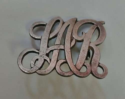 ## South African Railways Hallmarked Silver Cap Badge ## Weighs 5.4g