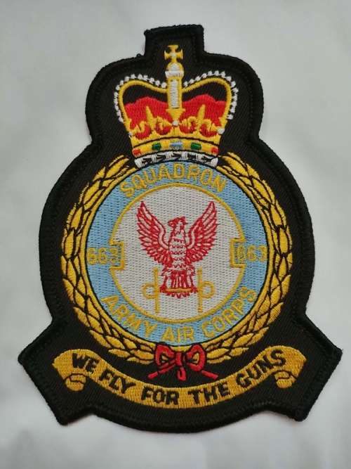 ## 663 Squadron ** Army Air Corps Patch ##
