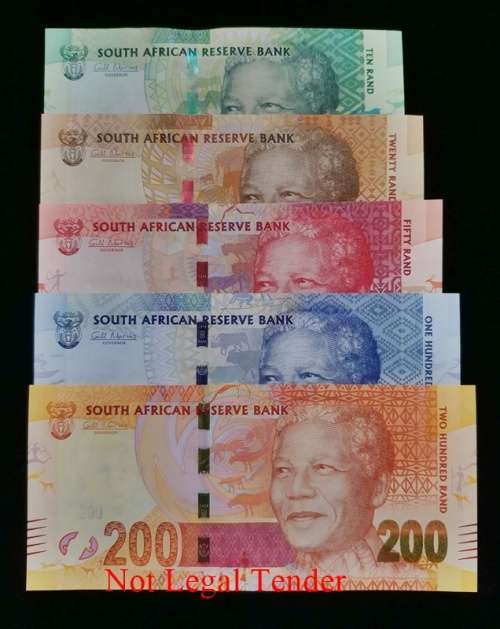 ## Low Number Gill Marcus Randela Note Series ** AA0000788 ##