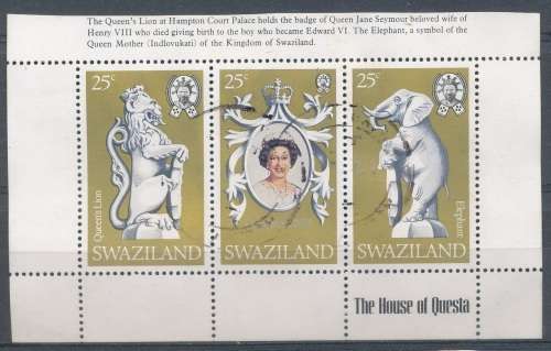SWAZILAND - ANNIV OF CORONATION SET  FINE USED