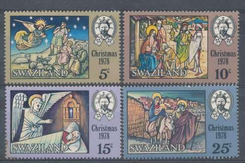 SWAZILAND - CHRISTMAS  SET  FINE MINT