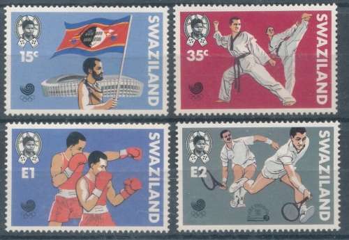 SWAZILAND - OLYMPIC GAMES COREA   SET FINE MINT