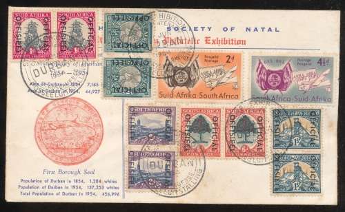 UNION -  OFFICIALS  ON SIGNED COVER - MULTIPLE SIGNATURES - SCARCE ITEM