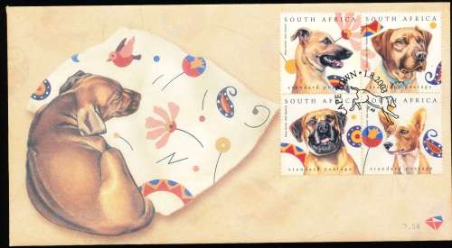 RSA  2003 -  DOGS    F/DAY COVER