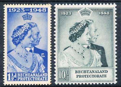 1948 -   BECHUANALAND   Silver Wedding  -  COMPLETE SET  - M /  MINT