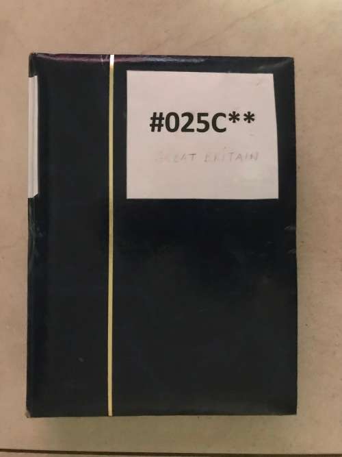 ALBUM  FULL OF   GREAT BRITAIN   -  GREAT LOT with HIGH VALUE  -  VIEW  SCANS BELOW