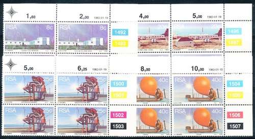 RSA  -  1983 -  Weather Stations  -  CONTROL BLOCKS -   FINE MINT