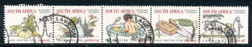 RSA -  1997  -  National Water Conservation  -   SET  -   POSTALLY  USED