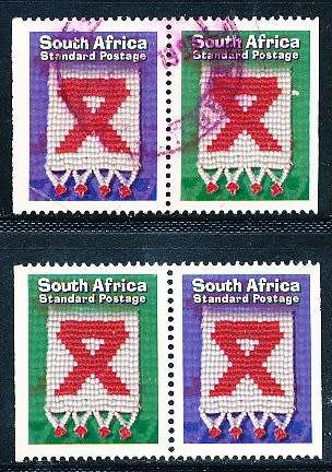 RSA - 1999   AIDS Awareness Campaign -   FINE  MINT and POSTALLY  USED