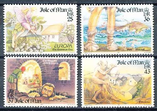 ISLE of MAN  - 1997  EUROPA Stamps  TOP VALUES  - FINE  MINT