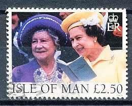 ISLE of MAN  - 1998   The Queen Mother  - FINE  USED