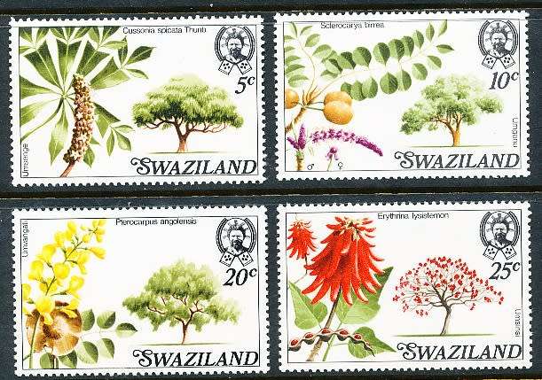 SWAZILAND   1978   -    Tree Blossom  FULL  SET  -  FINE   MINT