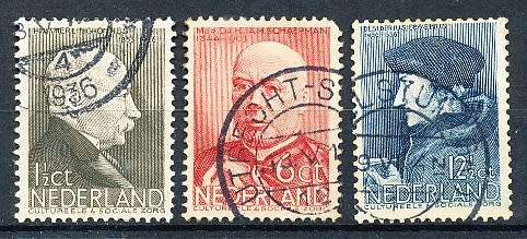 NETHERLANDS  1935  -   Charity Stamps  PART  SET   -  FINE   USED