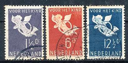 NETHERLANDS  1936  -  Child Care  PART  SET   - FINE USED