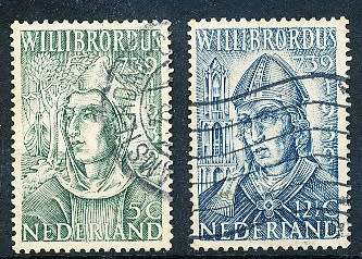 NETHERLANDS  1939  -   St. Willibrord FULL  SET   -  FINE USED