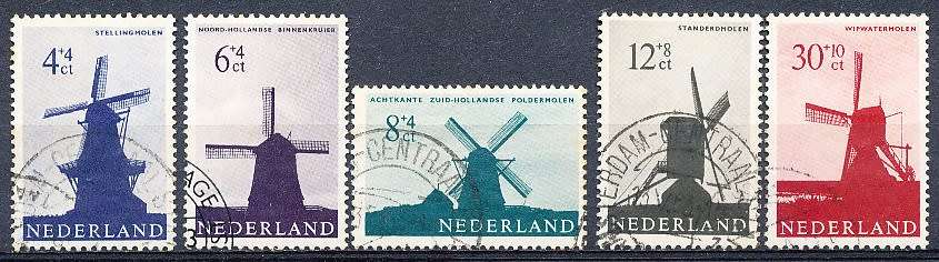 NETHERLANDS  1963  -  Charity Stamps FULL   SET   - FINE USED