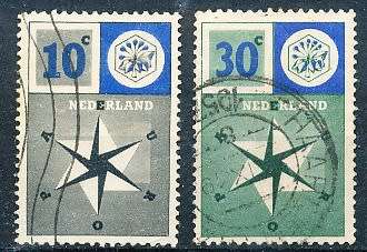 NETHERLANDS  1957  -   EUROPA Stamps  FULL  SET   - FINE USED