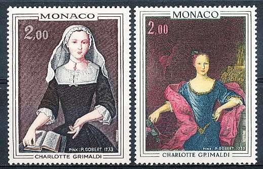 MONACO  1973   -  Princes and Princesses   FULL SET   - FINE  MINT