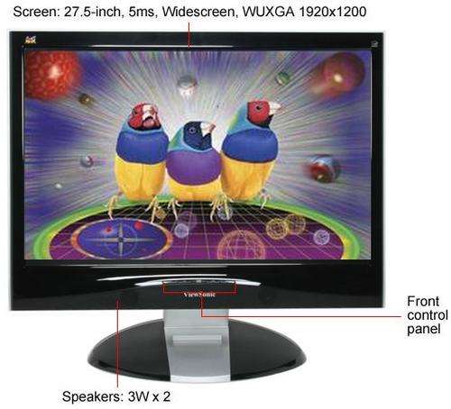 Viewsonic 28 inch 1920x1200 VX2835WM monitor