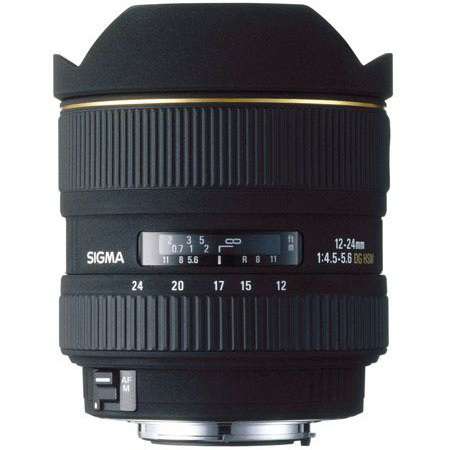 SIGMA 12-24mm F4.5-5.6 EX DG ASP HSM FOR CANON - LIKE NEW IN BOX! WARRANTY!