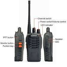 Baofeng Pair of Two Way Professional  Walkie Talkies