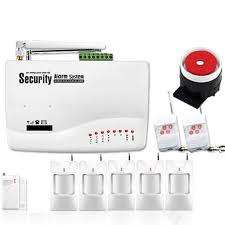 Wireless GSM Burglar Security Alarm System with 5 x PIR