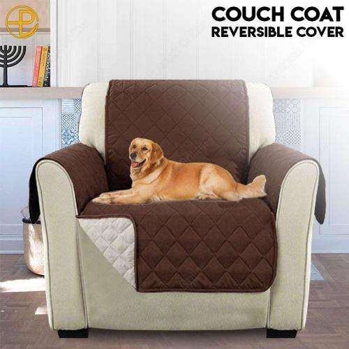 Single Couch Coat Cover - Reversible