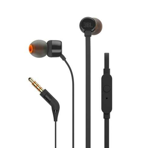 JBL T110 In Ear Headphone - Black