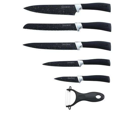 Royalty Line 5-Piece Marble Coating Knife Set