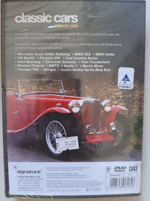 CLASSIC CARS Volume One