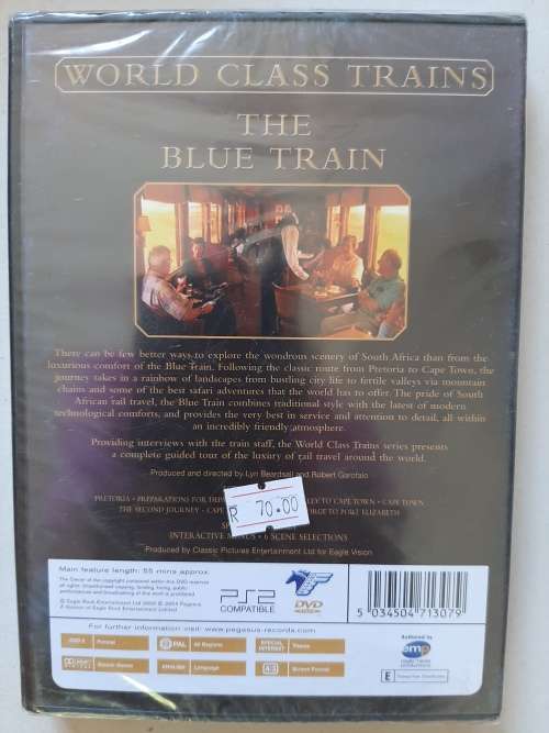 WORLD CLASS TRAINS THE BLUE TRAIN DVD
