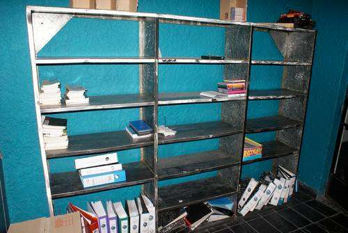 Metal Storage shelves