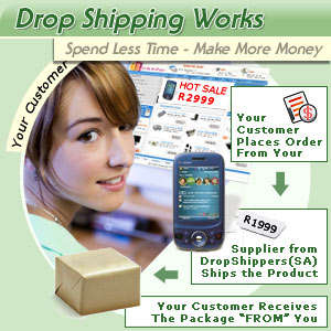 DropShippers - buyer EFT's u.u EFT shippers.goods delivered directly to buyer. u make ur mark up.