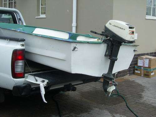 Two Man River Boat, 4HP, Johnson Motor