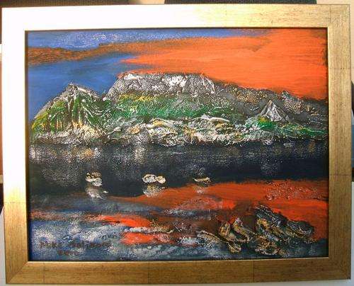 TABLE MOUNTAIN, CAPE TOWN, SOUTH AFRICA, SUNSET TU15 by Mike Taljaard