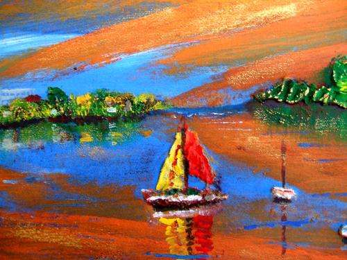 GOLDEN BAY ISLAND, NORTH SIDE (I2) by Mike Taljaard