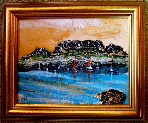 MIKE TALJAARD ORIGINAL (MINITURE) - TABLE MOUNTAIN, CAPE TOWN, SOUTH AFRICA, (S2)