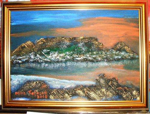 MIKE TALJAARD ORIGINAL, TABLE MOUNTAIN, CAPE TOWN, SOUTH AFRICA, SUNSET TU14
