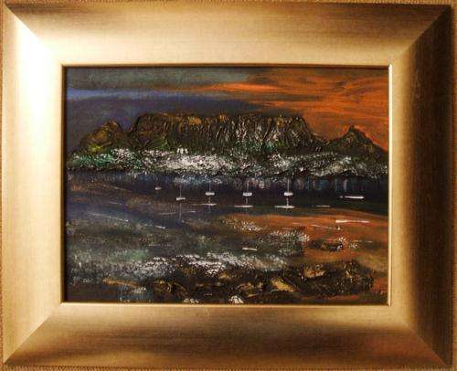R1 OPENING BID - MIKE TALJAARD ORIGINAL, TABLE MOUNTAIN, CAPE TOWN, SOUTH AFRICA,