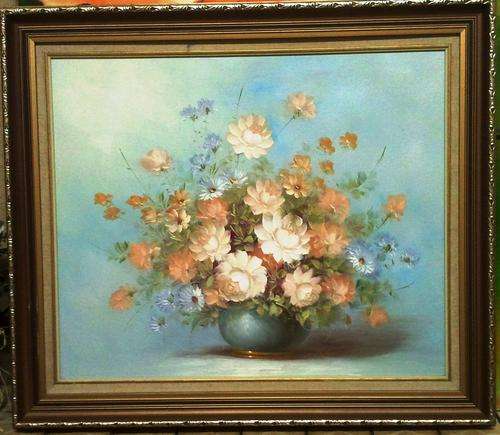 FRAMED ORIGINAL OIL ON CANVAS BOARD BY ROBERT COX